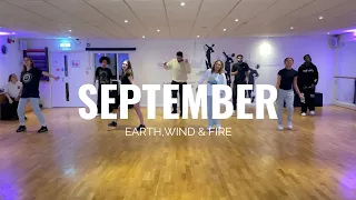SEPTEMBER - Earth, Wind & Fire | Felix Clements Choreography | Hybrid Class Reading