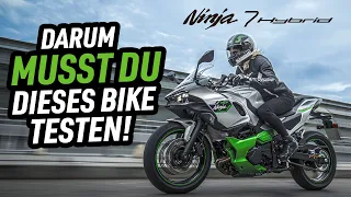 Das erste HYBRID-MOTORRAD – Kawasaki Ninja 7 Hybrid