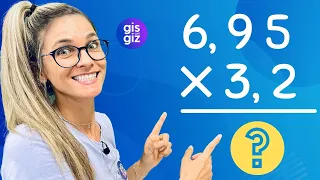 MULTIPLICAÇÃO COM NÚMEROS DECIMAIS Prof. Gis/