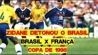 BRASIL X FRANÇA | COPA DO MUNDO 1998 FINAL | GOLS E MELHORES MOMENTOS