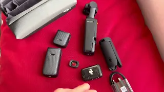 Распаковка DJI Osmo Pocket 3 Creator Combo