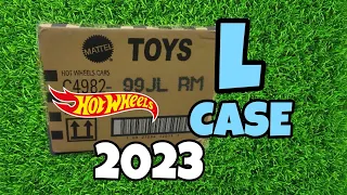 Hot Wheels 2023 L Case - Unboxing