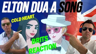 Elton John and Dua Lipa - Cold Heart (BRITS REACTION!!)