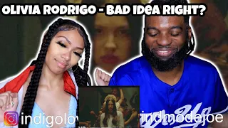 Olivia Rodrigo - bad idea right? (Official Video) | REACTION!!