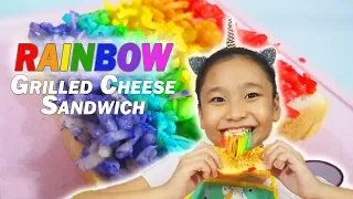 How To Make Rainbow Grilled Cheese Sandwich