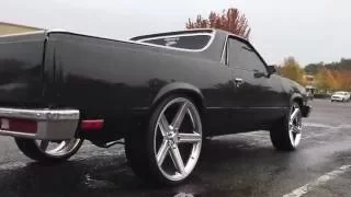 1982 El Camino on 24" IROCS