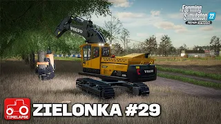 WINTER FORESTRY WORK TO MAKE $$$!! FS22 Timelapse Zielonka Ep 29