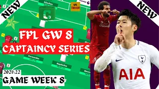 FPL GW8 BEST CAPTAINCY PICK | FANTASY PREMIER LEAGUE 20212022 | WEEKLY CAPTAINCY SERIES | FPL TIPS