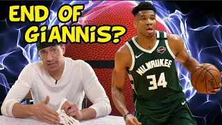 How Serious Is Giannis Ankle Injury & Is He Done For The Playoffs?