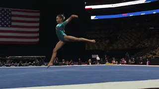 Konnor McClain – Floor Exercise – 2018 U.S. Gymnastics Championships – Junior Women Day 1