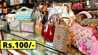 Hyderabad Imported Hand Bags Purses Clutches Sling Bags Charminar Shopping Market