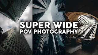 WIDE ANGLE POV Street Photography in London | Canon R6 - 10-22mm