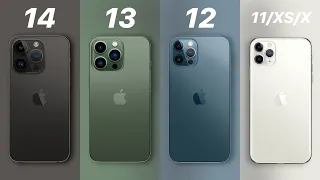 iPhone 14 vs 13/12/11/XS/X - Should You Upgrade?