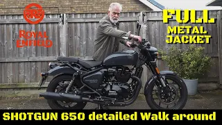 Royal Enfield SHOTGUN 650, FULL METAL JACKET! THE BITS THE OTHER REVIEWS MISSED OUT!
