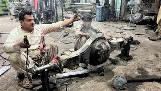 Truck Broken Axle Repair in Amazing Technique | Local Workshop Amazing Work |