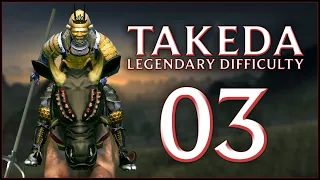 THE ODA KNEE BENDERS - Takeda (Legendary) - Total War: Shogun 2 - Ep.03!