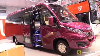 2020 Iveco Daily Unvi Compa T Passenger Van Walkaround - Exterior Interior Tour