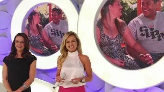 Eliana se diverte com convidados nos bastidores do programa