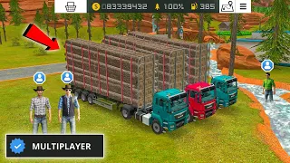 3 Multiplayer New Update & Forestry in Fs18 | Forestry | Fs18 Multiplayer | Timelapse |