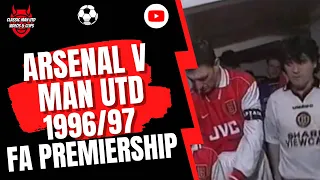 Arsenal v Man Utd 1996/97 FA Premiership