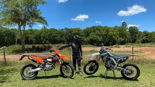 How Does A KTM 500exc-f do on A Motocross Track?