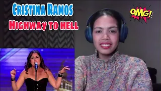 Its MyrnaG REACTS TO Cristina Ramos - Got Talent 2016 Opera Rock - Highway to hell