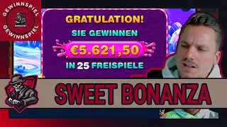 SWEET BONANZA 🤑| GEWINNSPIEL ! Ich glaub es Hackt 🤑💶 | Freegames High Stakes 🎰 | Casino Highlights