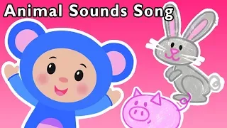 Animal Sounds Song and More | Mother Goose Club Nursery Rhymes