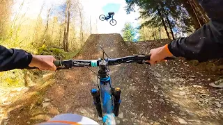 RIDING INSANE FREERIDE JUMPS WITH THE WORLD’S FASTEST DOWNHILL RACERS!!