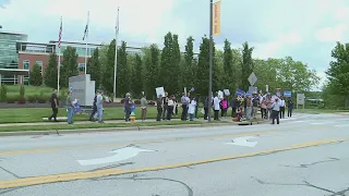 Protesters gather to speak out against pharmacy benefit managers