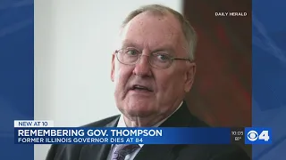 Former Illinois Gov. James Thompson, 'Big Jim,' dies at 84