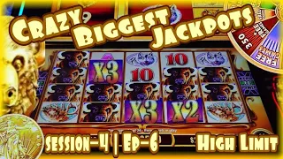 ❤️Omg!! Crazy BIGGEST JACKPOTS I won Buffalo Gold Revolution | Session-4 | Ep-6