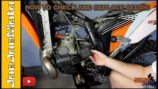 How To Check and Replace Two Stroke Reeds