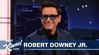 Robert Downey Jr. on Golden Globes Win for Oppenheimer, Getting Starstruck & Changing Eating Habits