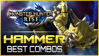 Monster Hunter Rise | The BEST Hammer Combos | MHRise Weapon Guide Tutorial