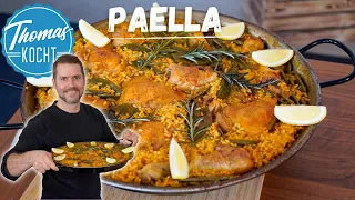 Paella mit Hähnchen selber machen - valencianische Art