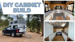 DIY Truck Camper Renovation - FOUR WHEEL CAMPER for a SHORT BED TRUCK