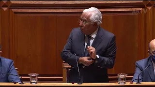 07-10-2021 - Debate Parlamentar com o Governo | Resposta do PM ao Deputado Diogo Pacheco de Amorim