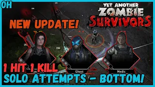 SOLO 1 Hit 1 Kill Attempts - Part 2! Yet Another Zombie Survivors!
