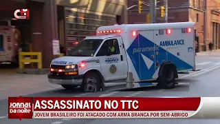 Assassinato no TTC - Jovem brasileiro foi atacado com arma branca por sem-abrigo