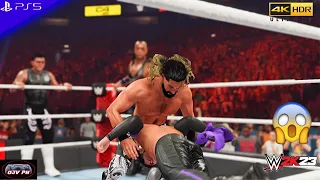 WWE 2K23 (PS5) -SETH "FREAKIN" ROLLINS, KEVIN OWENS & SAMI ZAYN vs THE JUDGMENT DAY|RAW, 7/10/23[4K]