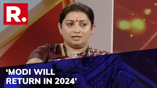 'Narendra Modi Will Be PM Again In 2024': The One Thing Smriti Irani Is Certain About