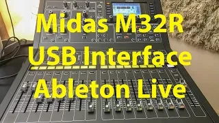 Ableton Live with Midas M32R / X32