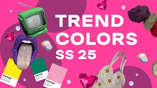 Trend colors spring-summer 2025 #pantonecolor