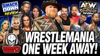 TRIPLE H RETIRES AND MORE! WWE SmackDown & AEW Rampage 3/25/22 Review