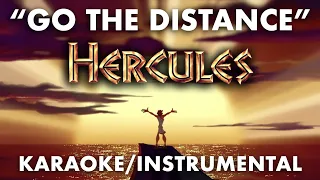 "Go The Distance" - Hercules (Film) | EJM Instrumentals Arrangement (Karaoke/Instrumental w/ Lyrics)