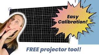 🔍The EASIEST Way to Calibrate a Projector and Project Patterns for Sewing! 🧵✨