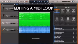 GarageBand - Working with Loops