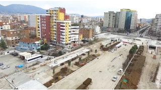 Report TV - Merr formë Bulevardi i Ri  i Tiranës, nis mbjellja e pemëve