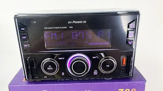 Обзор процессорной магнитолы 2din  pioneer 788!